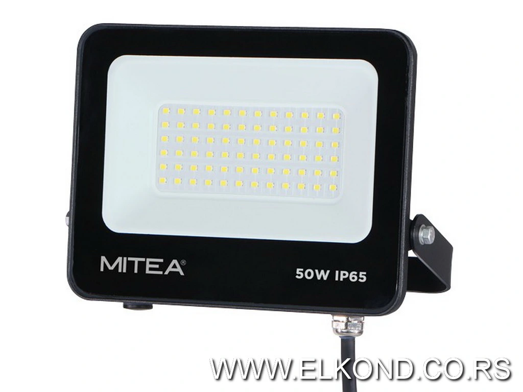 Led reflektor 50W SMD M480050-C5 6500K MITEA crni